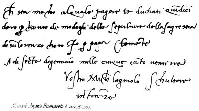 Michel-Ange Buonarroti, né en 1474, mort en 1563 - English School