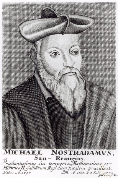 Michel Nostradamus (1503-66) - English School