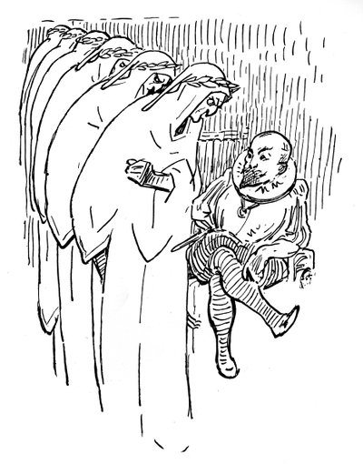Miguel de Cervantes par Gilbert Keith Chesterton (impression) - English School
