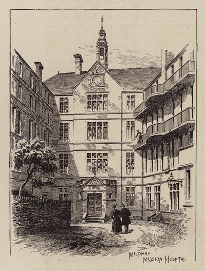 Hôpital de la mission Mildmay (gravure) - English School