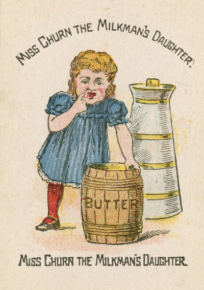 Mlle Churn la fille du laitier - English School