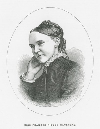 Miss Frances Ridley Havergal (lithographie) - English School