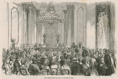 Concert de Miss Greenfield à Stafford House, Londres - English School