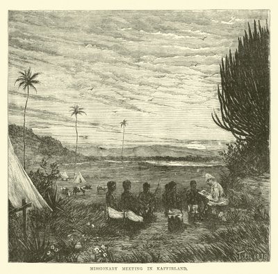 Réunion missionnaire en Kaffirland - English School