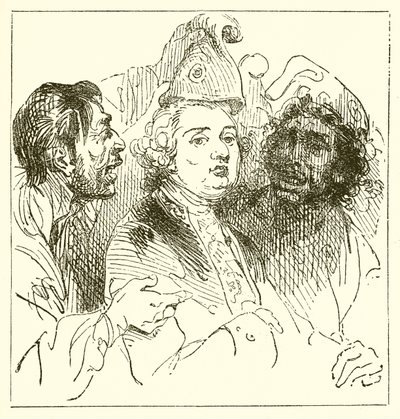 Moquerie de Louis XVI - English School