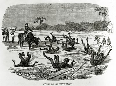 Mode de salutation, illustration de 