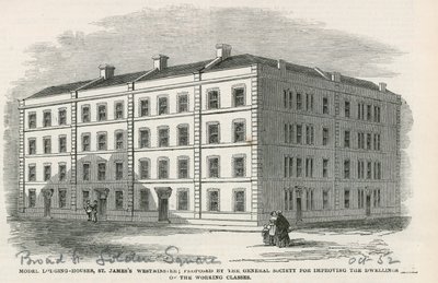 Maisons de logement modèle, St James Westminster - English School