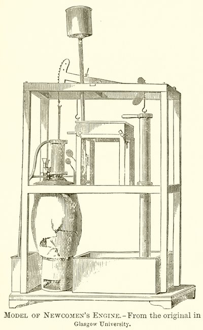 Modèle de la Machine de Newcomen - English School