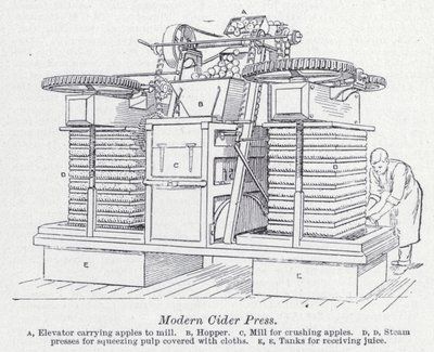 Presse à cidre moderne - English School