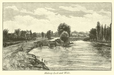 Écluse et Déversoir de Molesey - English School