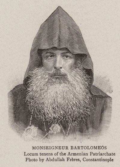 Monseigneur Bartolomeos (gravure) - English School