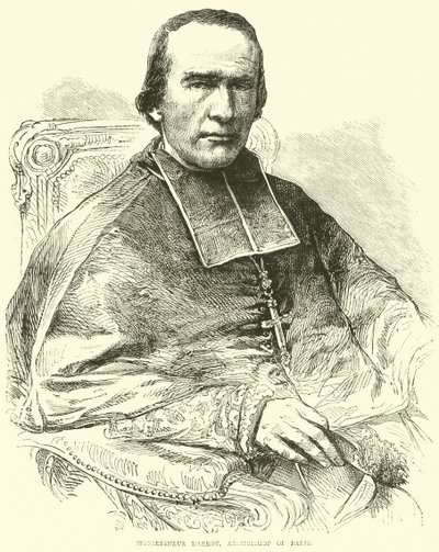 Monseigneur Darboy, archevêque de Paris, mars 1871 - English School