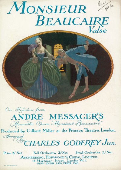 Monsieur Beaucaire Valse - English School