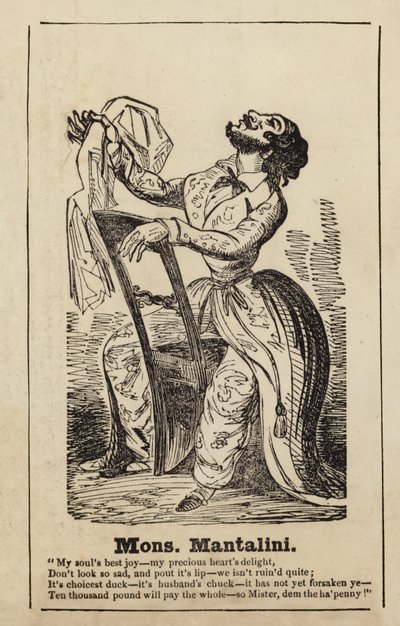 Monsieur Mantalini de Nicholas Nickleby - English School