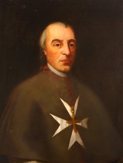 Monseigneur Vincenzo Labini, évêque de Malte, 1798 - English School