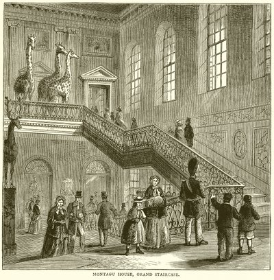Maison Montagu, Grand Escalier - English School