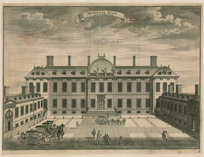 Montague House dans Great Russell Street - English School
