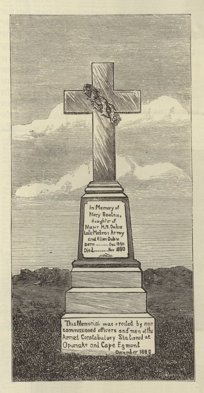 Monument à Upunka, Nouvelle-Zélande - English School