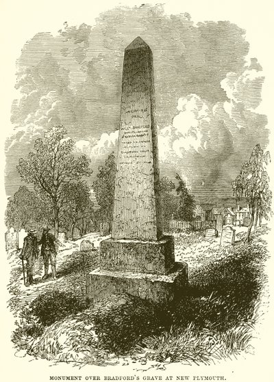 Monument sur la tombe de Bradford à New Plymouth - English School