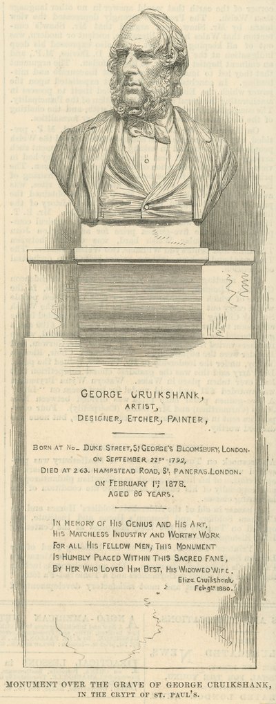 Monument sur la tombe de l