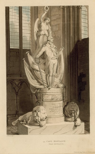 Monument au capitaine James Montague - English School