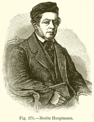 Moritz Hauptmann - English School
