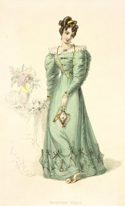 Robe du matin, planche de mode du Repository of Arts d