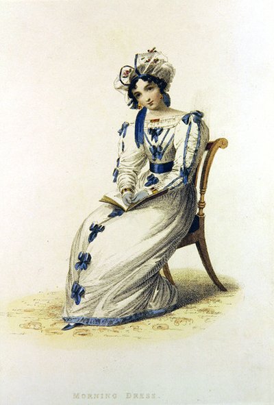 Robe du matin, planche de mode de Ackermann