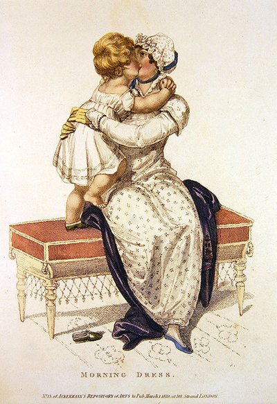 Robe du matin, planche de mode de Ackermann