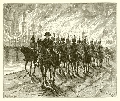 Moscou en flammes - English School