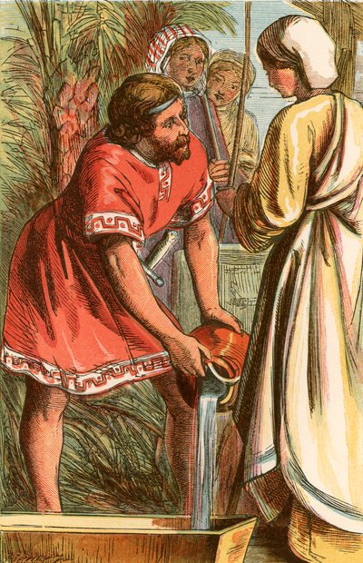 Moïse et la fille de Jéthro - English School