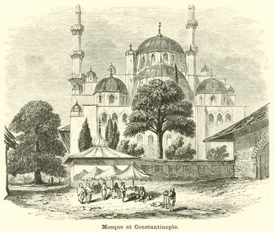 Mosquée à Constantinople - English School