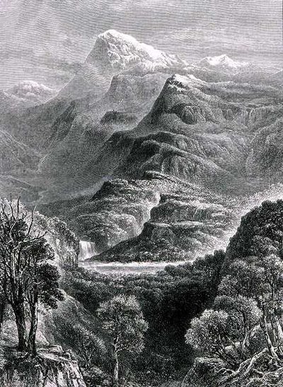 Mont Kosciusko, Nouvelle-Galles du Sud, Australie, de 