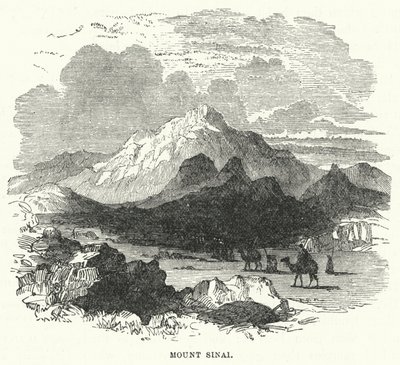 Mont Sinaï (gravure) - English School