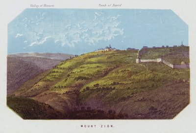 Mont Sion (lithographie en couleur) - English School