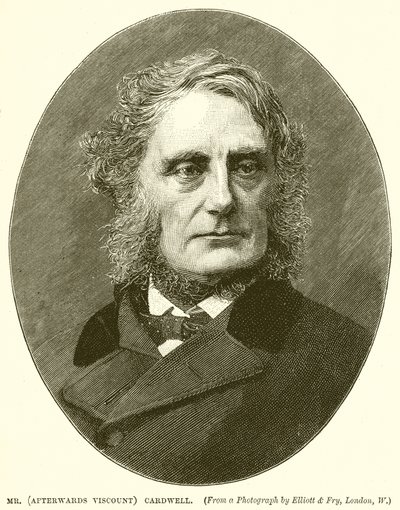 M. (plus tard vicomte) Cardwell - English School