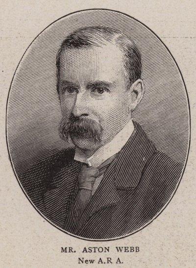M. Aston Webb (gravure) - English School