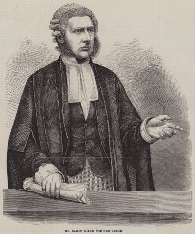 M. Baron Wilde, le nouveau juge - English School