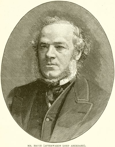 M. Bruce (plus tard Lord Aberdare) - English School