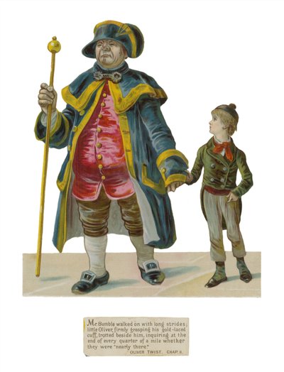 M. Bumble et Oliver Twist - English School
