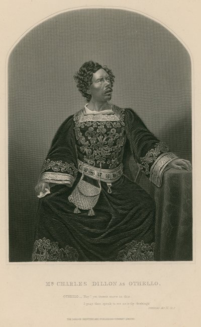 M. Charles Dillon en Othello - English School