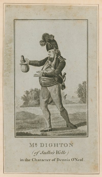 M. Dighton de Saddlers Wells dans le rôle de Dennis ONeal - English School