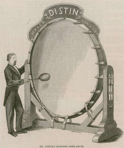 Le monstre Gong-Drum de M. Distin - English School
