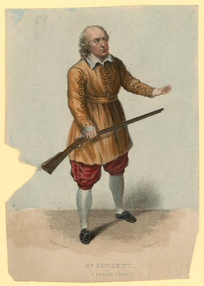 M. Fawcett en Capitaine Copp - English School