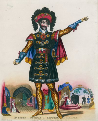 M. Freer en Buridan le Capitaine dans la Tour de Nesle - English School