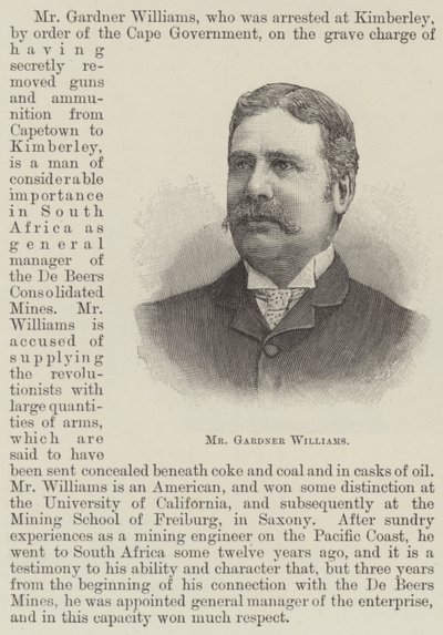 M. Gardner Williams (gravure) - English School