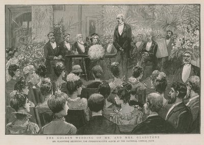 M. Gladstone recevant l