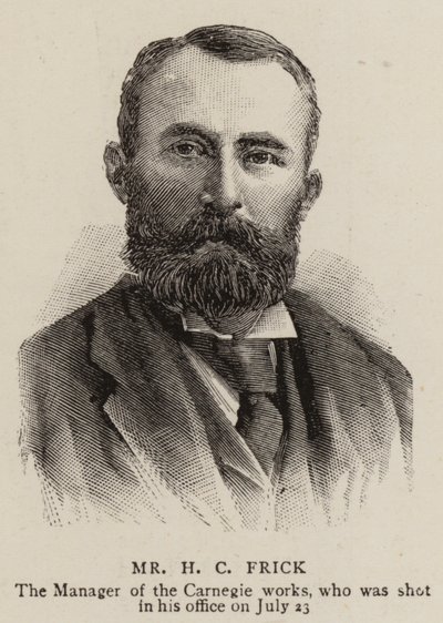 M. H C Frick (gravure) - English School