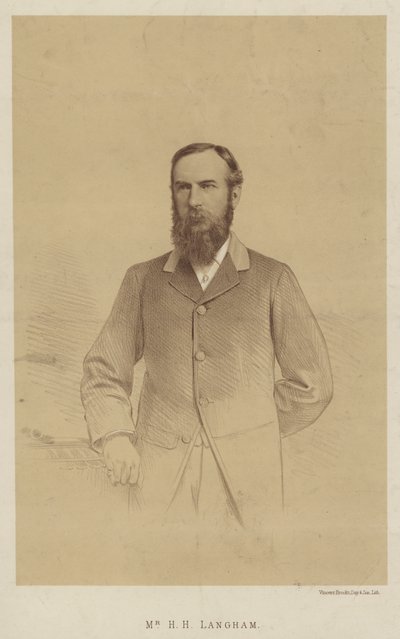 M. H H Langham (lithographie) - English School