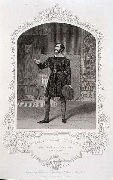 M. Henry Betty en Faulconbridge, Acte I Scène 1 de 